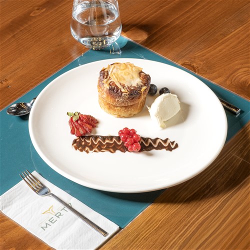 Sufle Beyaz Çikolatalı Ve Tahinli